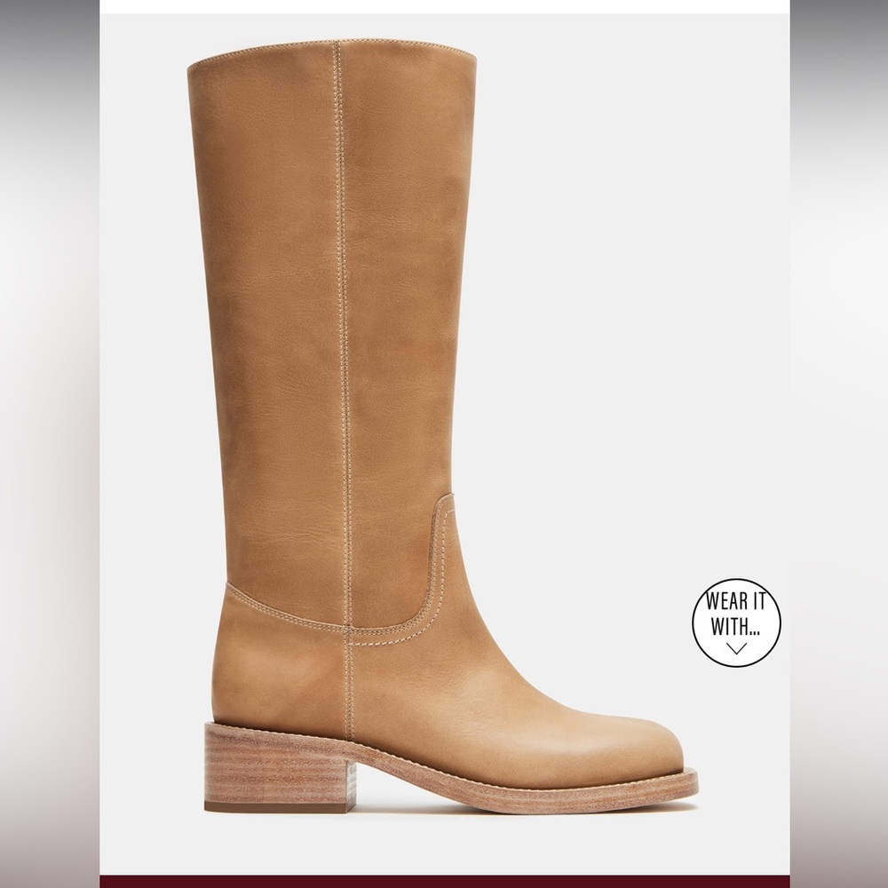 Steve Madden Riggs Boots - Banana Leather